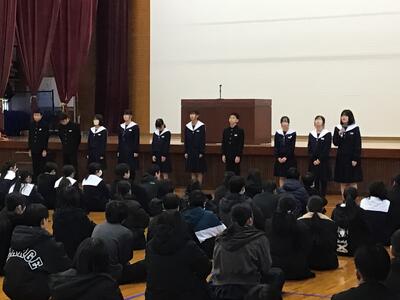 新生徒会執行部所信表明