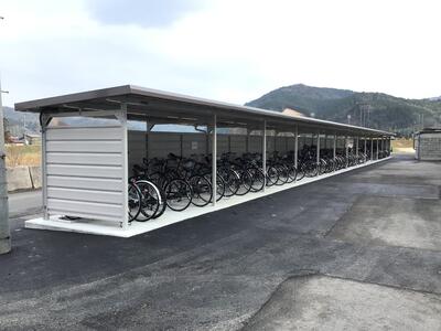 新・自転車小屋